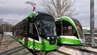 В Курске запустили движение новых трамваев отечественного производства