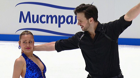 Елизавета Худайбердиева — Егор Базин. Ритм-танец. Тинькофф Кубок Первого канала по фигурному катанию 2024