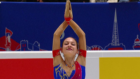 Мария Агаева. Короткая программа. Тинькофф Кубок Первого канала по фигурному катанию 2024