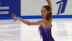 Ксения Гущина. Короткая программа. Тинькофф Кубок Первого канала по фигурному катанию 2024