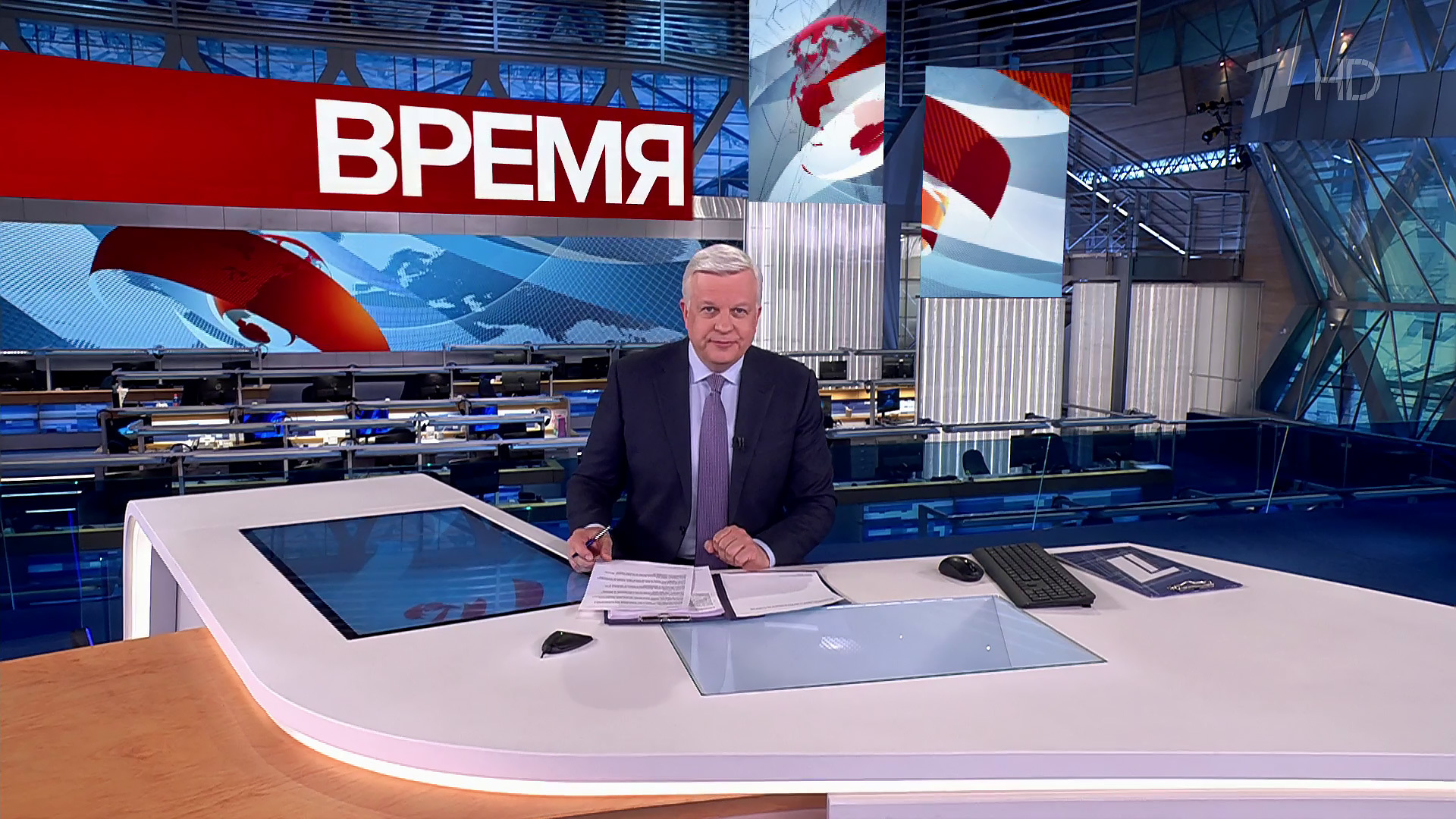 Выпуск программы «Время» в 21:00  6 марта 2024