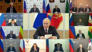 Развитие юга России и Приазовья обсудили на совещании под руководством Владимира Путина