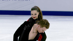 Анна Щербакова — Егор Гончаров. Ритм-танец. Финал Кубка России по фигурному катанию среди юниоров 2024