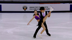 Алиса Блинникова — Алексей Карпов. Короткая программа. Финал Кубка России по фигурному катанию среди юниоров 2024