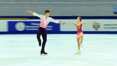 Анастасия Чернышова — Владислав Вильчик. Произвольная программа. Финал Кубка России по фигурному катанию среди юниоров 2024