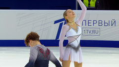 Вероника Меренкова — Даниль Галимов. Произвольная программа. Финал Кубка России по фигурному катанию среди юниоров 2024