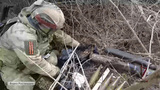 Крупный арсенал оружия уничтожили рядом с бывшими позициями украинских боевиков