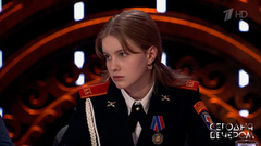 «Написала маме, что я ее люблю». 15-летняя Александра Кравченко рассказала, как выводила зрителей из зала во время стрельбы. Сегодня вечером. Фрагмент