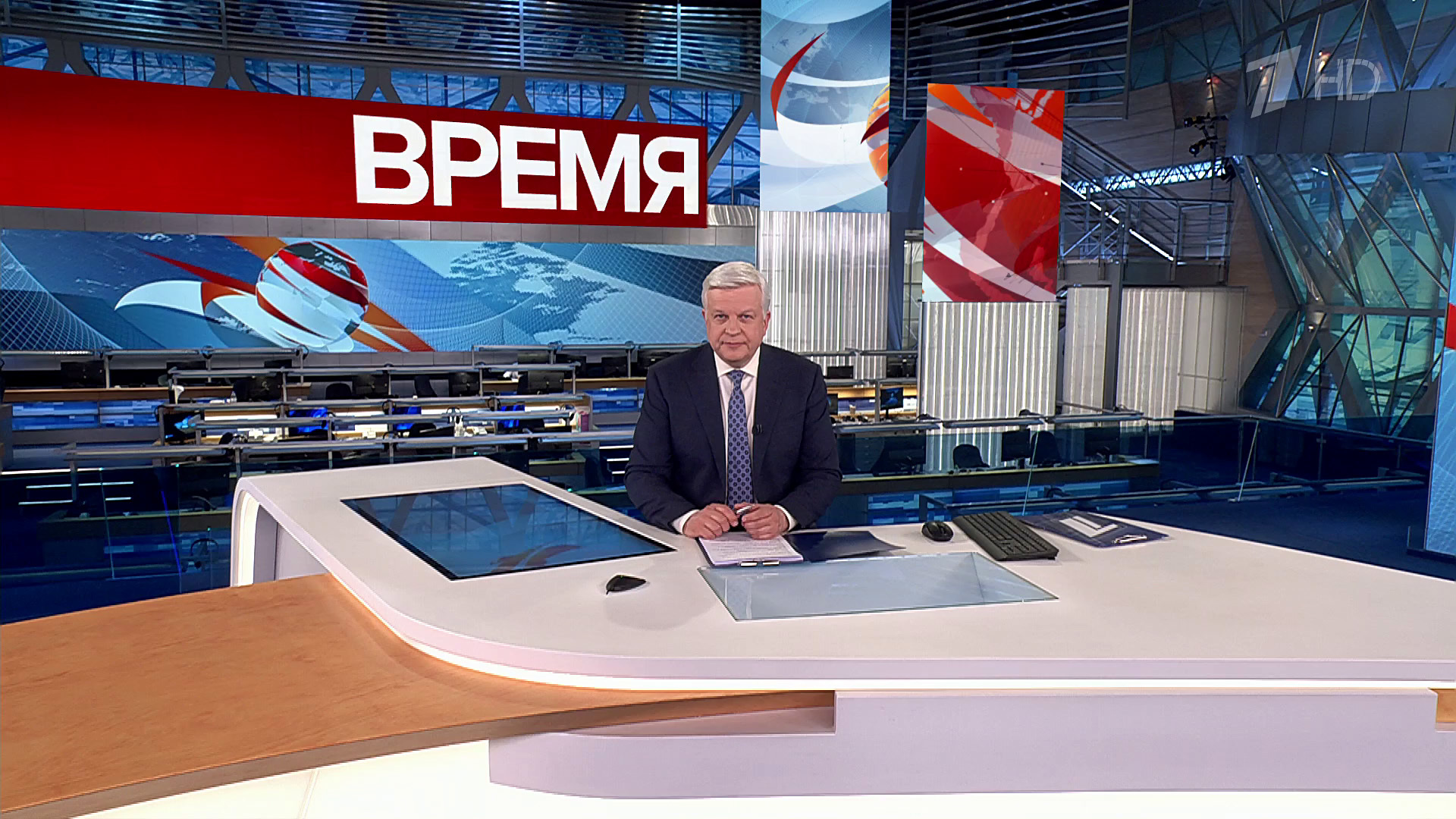 Выпуск программы «Время» в 21:00  3 апреля 2024