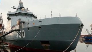 Первый в своем роде боевой ледокол: на уникальный патрульный корабль «Иван Папанин» заселился экипаж