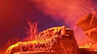 Российская армия ночью нанесла массированный удар по военным объектам на территории Украины