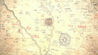 В штаб-квартире Русского географического общества показали уникальную карту нашей страны времен Петра Первого