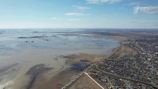 В Тюменской области в Абатском районе уровень воды в реке Ишим превысил 11 метров