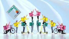 День труда 1 мая. Живые пирамиды. Курьеры