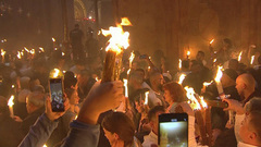 Схождение Благодатного огня. Прямая трансляция из Иерусалима. Анонс