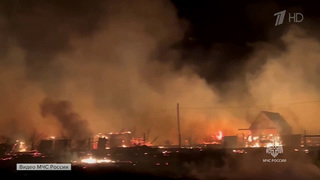 До 10 тысяч квадратных метров выросла площадь пожаров к юго-востоку от столицы Бурятии