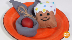 Декор для пасхального стола. Доброе утро. Фрагмент 