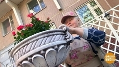 Чтобы двор был уютным. Доброе утро. Фрагмент 