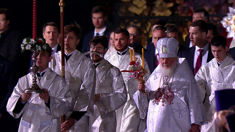 Миллионы православных верующих отмечают Светлую Пасху