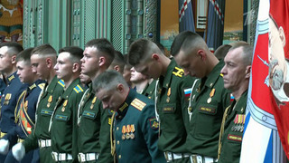 В Главном храме ВС РФ отслужили молебен в честь 79-летия Великой Победы