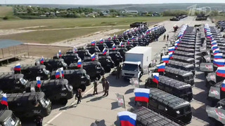 Из Ростова-на-Дону бойцам отправили сто автомобилей от Минпромторга