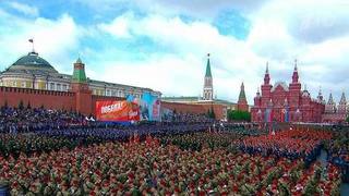 По всей России отмечают День Победы