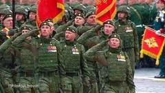 Участники спецоперации на Украине прошли в Параде Победы на Красной площади