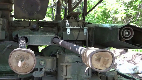 В зоне СВО танкистов прикрывает боевая машина поддержки «Терминатор»