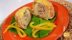 Фаршированный лук в тесте. Доброе утро. Фрагмент 