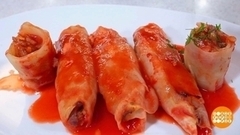 Голубцы в трубочку. Доброе утро. Суббота. Фрагмент 