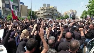 В Тегеране проходит церемония прощания с президентом Эбрахимом Раиси, погибшим в авиакатастрофе