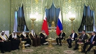 Владимир Путин в Кремле провел встречу с королем Бахрейна