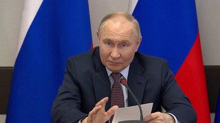 Владимир Путин в подмосковном Королеве провел встречу с руководителями предприятий ОПК