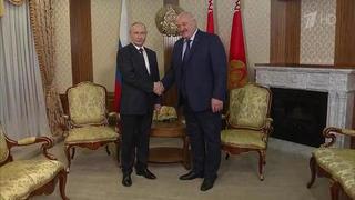 Главной темой переговоров российского и белорусского президентов стали вопросы безопасности Союзного государства
