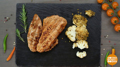 Стейк из индейки от Марии Суровой. Доброе утро. Фрагмент 