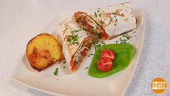 Домашняя шаурма из курицы. Доброе утро. Фрагмент 