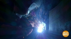 Сварщики сварят все! Даже ледокол! Доброе утро. Фрагмент 