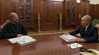 Владимир Путин встретился с руководителем фонда «Круг добра» Александром Ткаченко