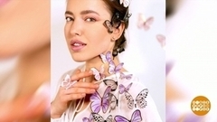 Летняя фотосессия с бабочками. Доброе утро. Фрагмент