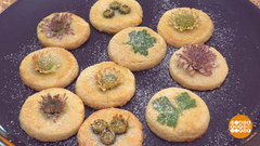 Готовим модный десерт — печенье с живыми цветами. Доброе утро. Фрагмент 