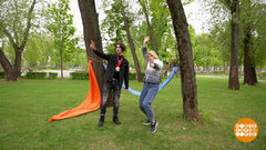 Гамак своими руками? Не слабо! Доброе утро. Суббота. Фрагмент