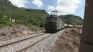 Российские специалисты помогли восстановить железную дорогу между Арменией и Грузией