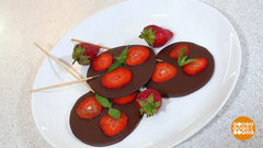 Медианты из клубники: звучит красиво, готовится легко! Доброе утро. Фрагмент