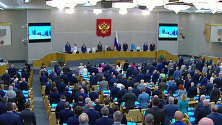 Память погибших в Севастополе и жертв террористических атак в Дагестане почтили минутой молчания депутаты Госдумы
