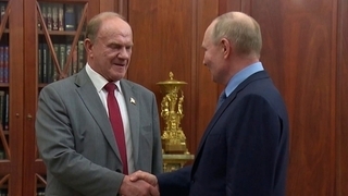 Владимир Путин накануне вечером встретился с Геннадием Зюгановым