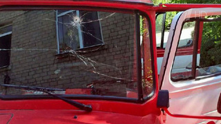 При обстреле Донецка пострадали четыре сотрудника МЧС