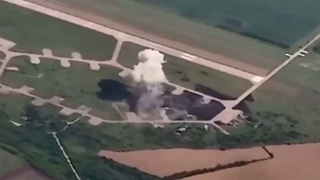 Массированный ракетный удар был нанесен по военному аэродрому в Миргороде Полтавской области
