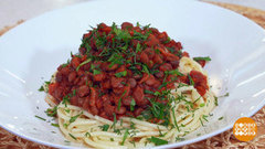 Постная паста с чечевицей. Доброе утро. Фрагмент