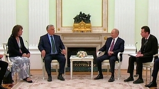 В Кремле состоялись переговоры Владимира Путина и Виктора Орбана