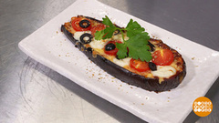 Диетическая пицца на баклажане. Доброе утро. Фрагмент 